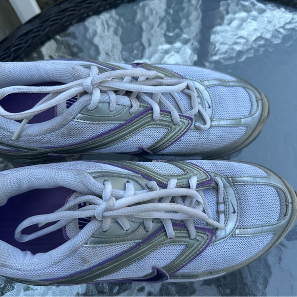 Nike Shox Running Sneakers Women's Size 8 Purple & Gray - Picture 4 of 6